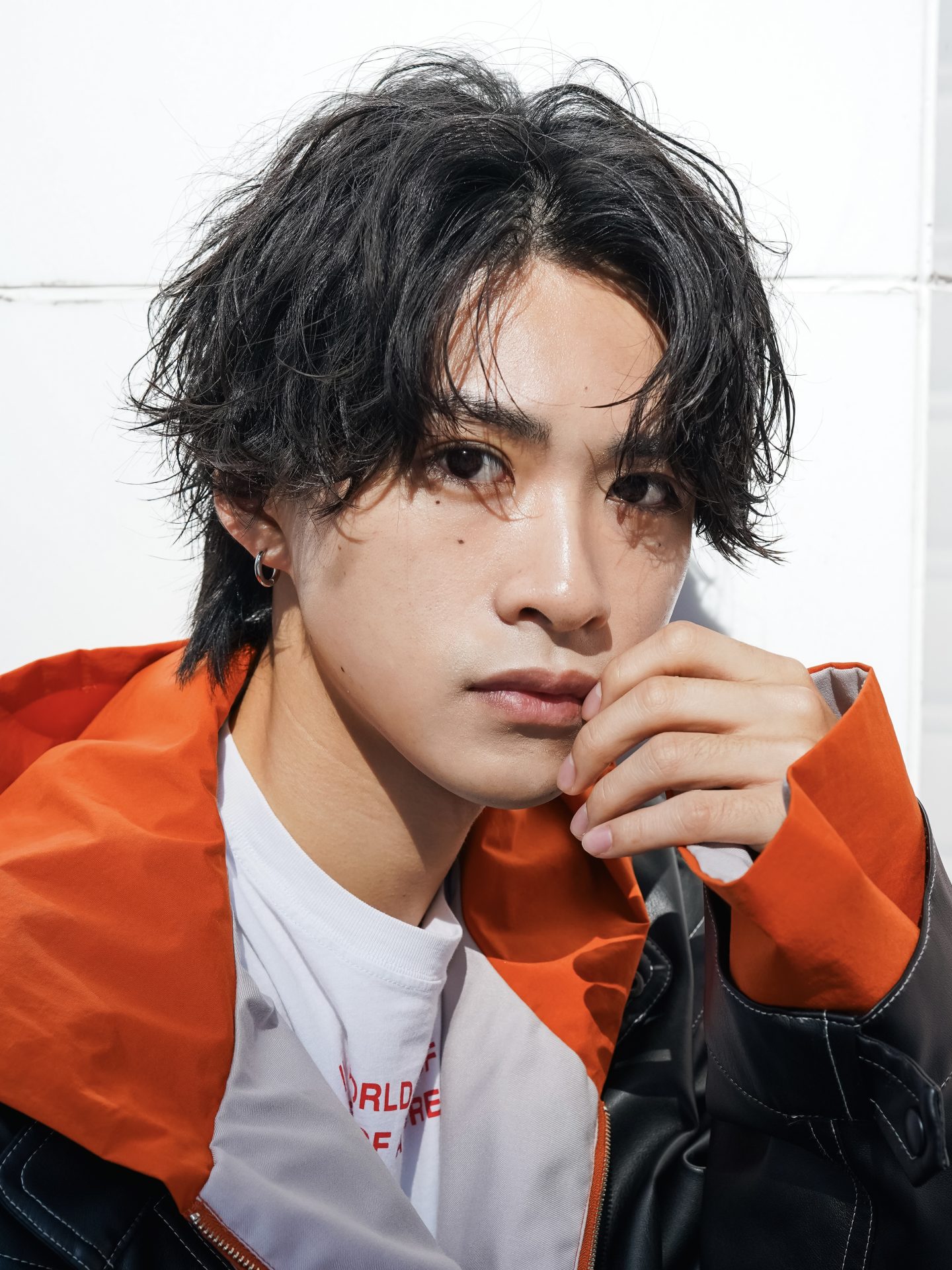 立川メンズヘア　センターパート